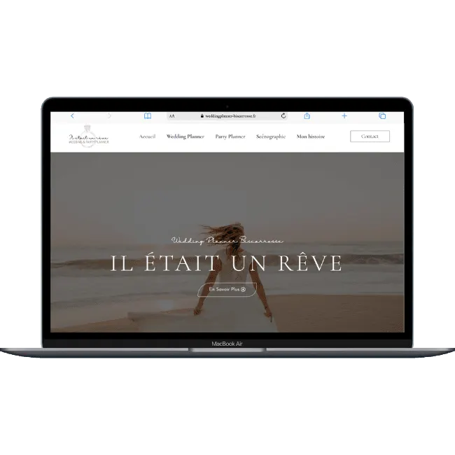 Création de site web pour Il était un rêve — Événementiel & mariage | Weboccitanie