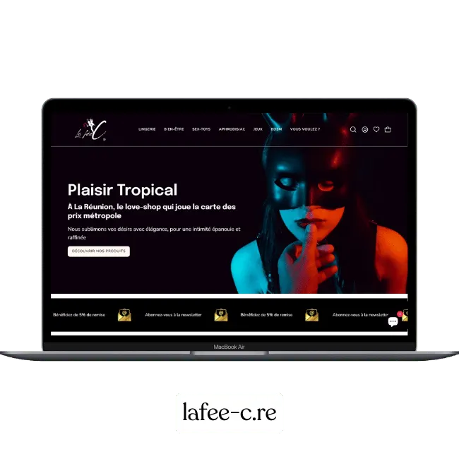Création de site web pour La Fée C — Créations artisanales | Weboccitanie
