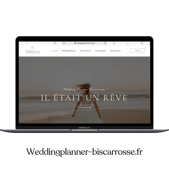 Création de site web pour Wedding Planner — Organisation de mariages | Weboccitanie